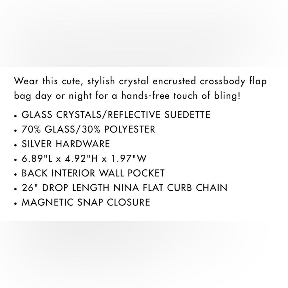 Nina Sequined Handbag - Picture 10 of 10